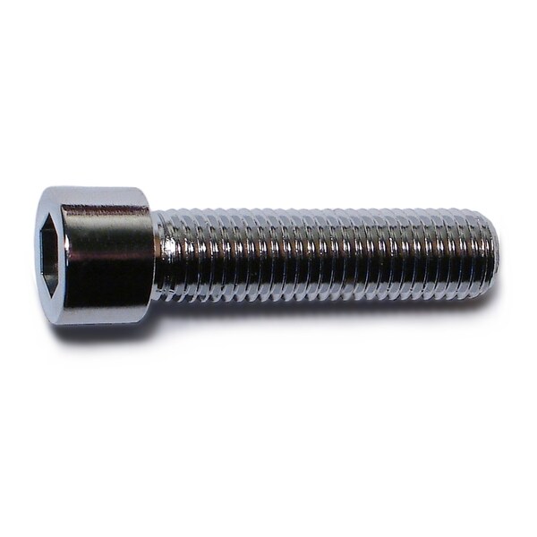 5/16"-24 Socket Head Cap Screw, Chrome Plated Steel, 1-1/4 in Length, 10 PK